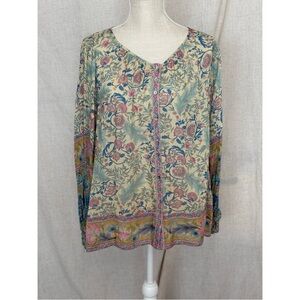 Spell & the Gypsy Opal Oasis Floral Blouse